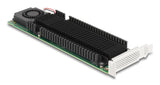 Pci Express X8 Karte Zu 2 X Intern Nvme M.2 Key M Mit Raid - Low Profile Formfaktor