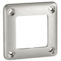Legrand 077851 Rahmen 1-Fach Soliroc Ip55 Ik10 Grau
