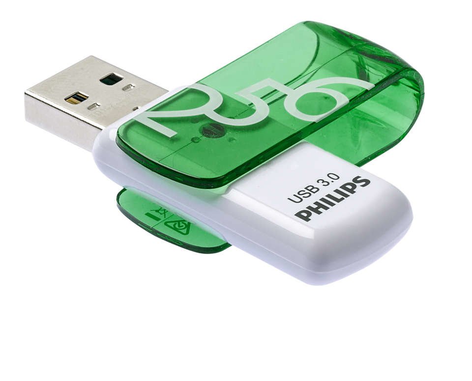 Pendrive Philips Usb 3.0 256gb Vivid Edition Verde