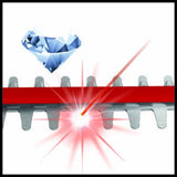 Cortasetos Einhell Ge-Eh 6560 (Rojo/Negro, 650 Vatios) 3403330