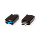 Roline Usb-C > Usb 3.2 (St-Bu) Adapter Schwarz