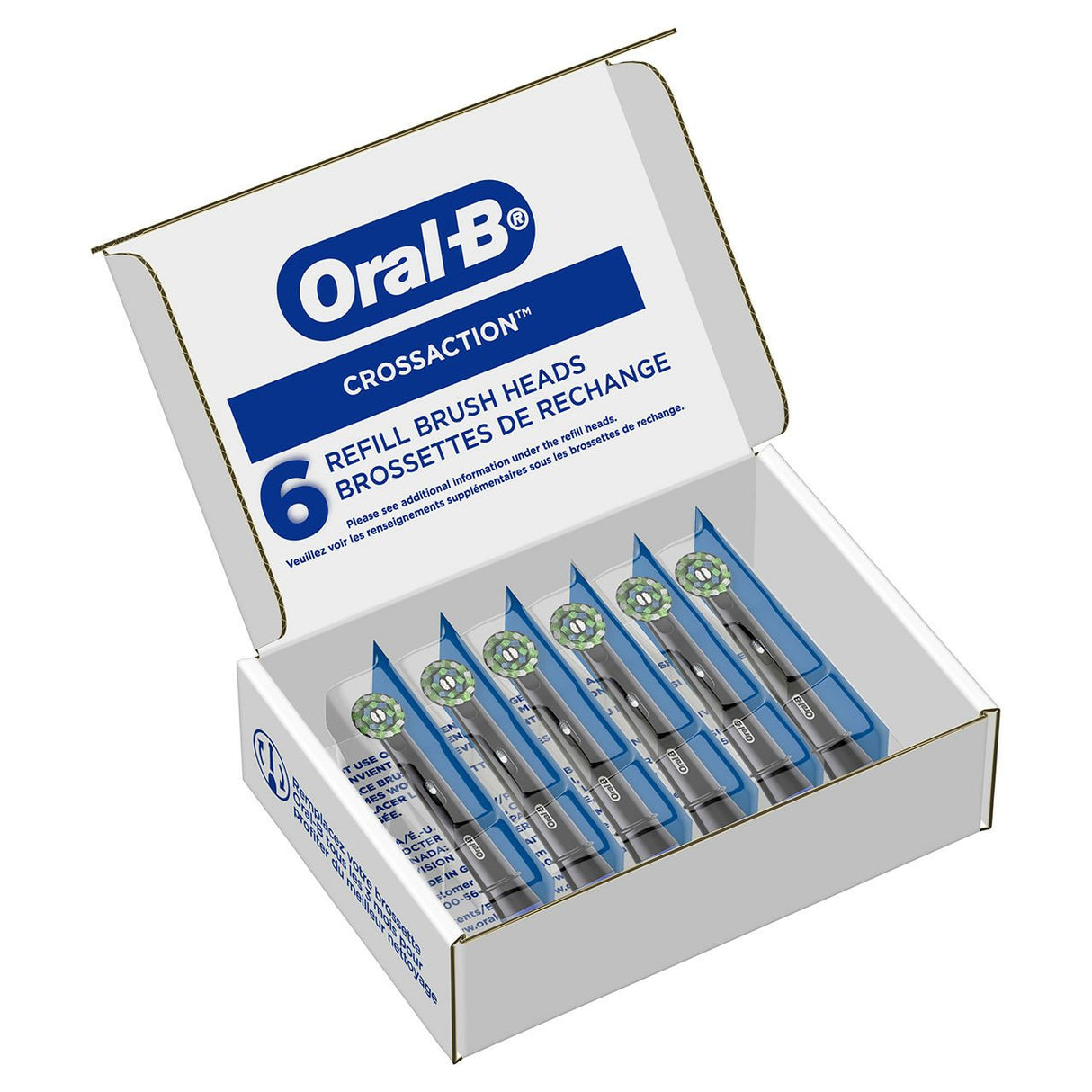 Cabezales Cepillos Dentales Oral-B Eb50brx 6 Ct