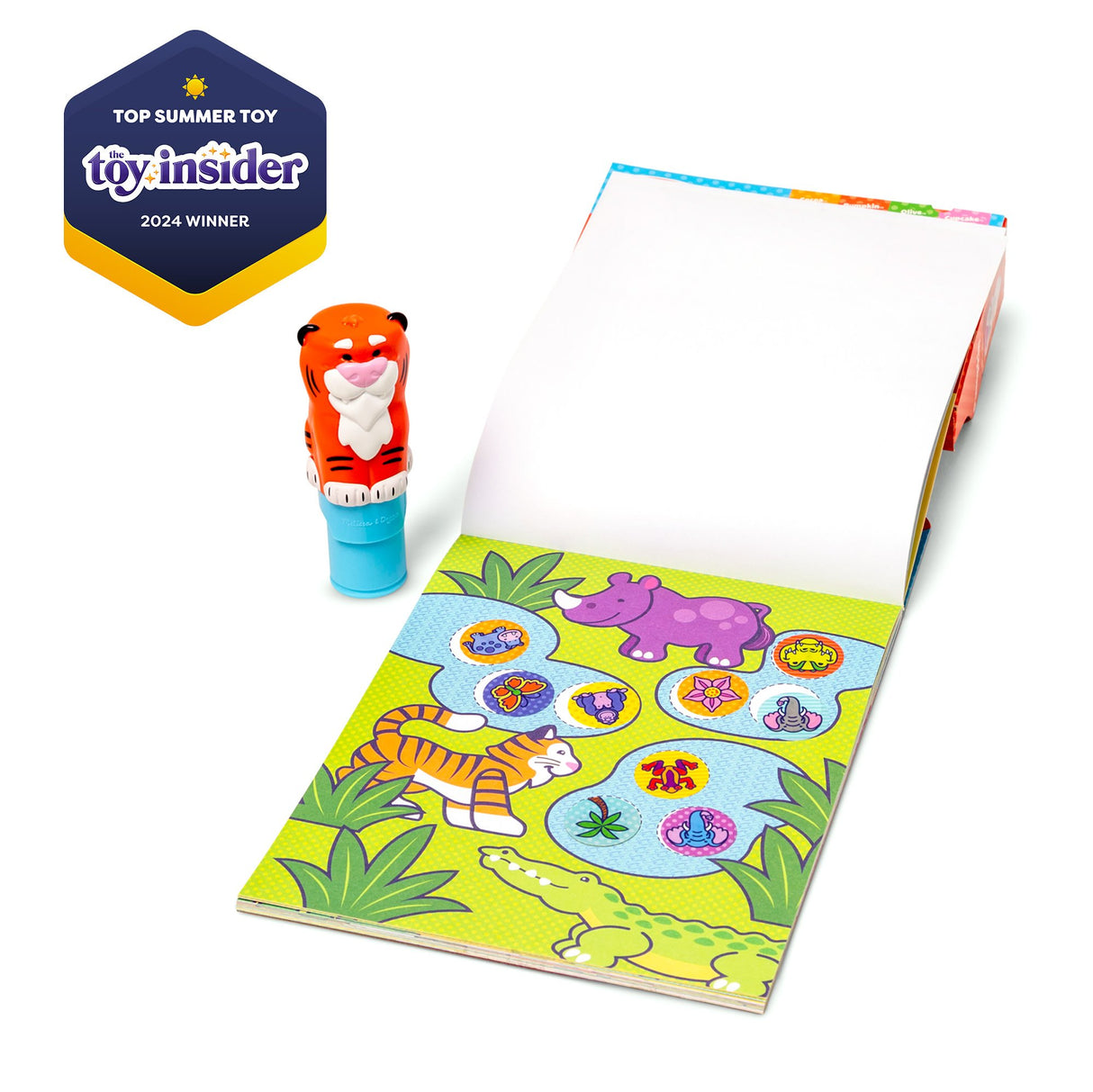 EAN 0681147005488 - Melissa & Doug MAC STW StckrWowActvtyPadSetTiger GML pegatina para niños imagen 3