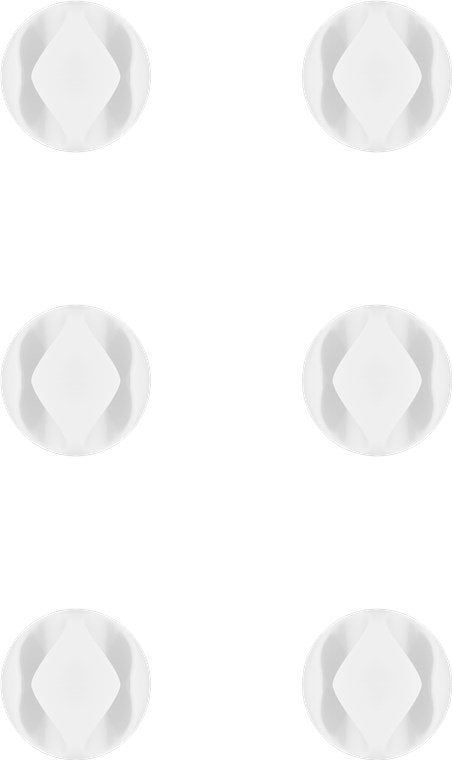 Goobay Organizador De Cables 2 Ranuras (Mini), 6 Piezas Blanco 70364