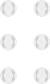 Goobay Organizador De Cables 2 Ranuras (Mini), 6 Piezas Blanco 70364