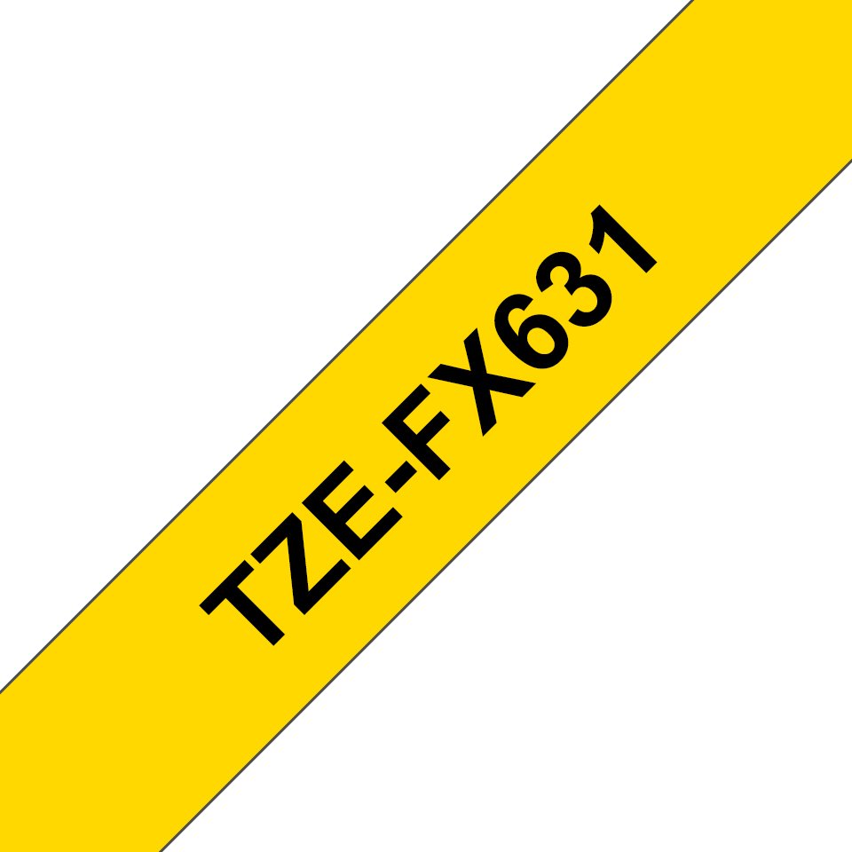 EAN 0012502626121 - Brother TZE-FX631 cinta para impresora de etiquetas TZ imagen 1