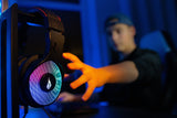 Auriculares Gaming Con Micrófono Surefire Harrier 360/ Usb/ Negros