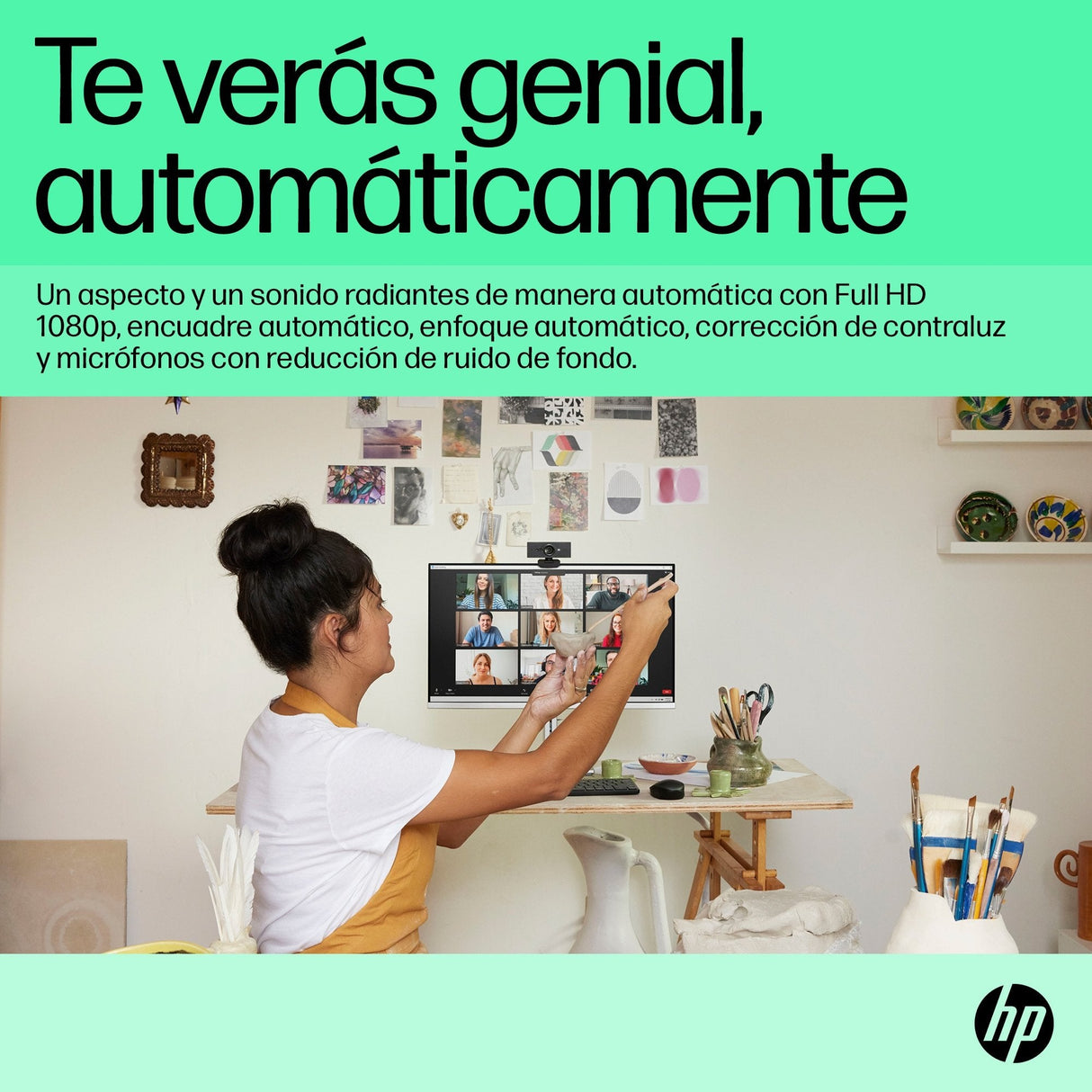 Hp Cámara Web 620 Fhd