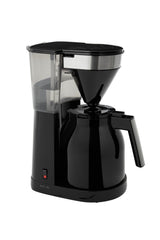 Cafetera Melitta 1023-08 Totalmente Automática De Filtro Negro, Cafetera De Filtro, De Café Molido, 1050 W, Negro, Plata