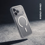 Etui Matte Magnetic Magsafe Iphone 18 Pro Max / 17 Pro Max Blanco