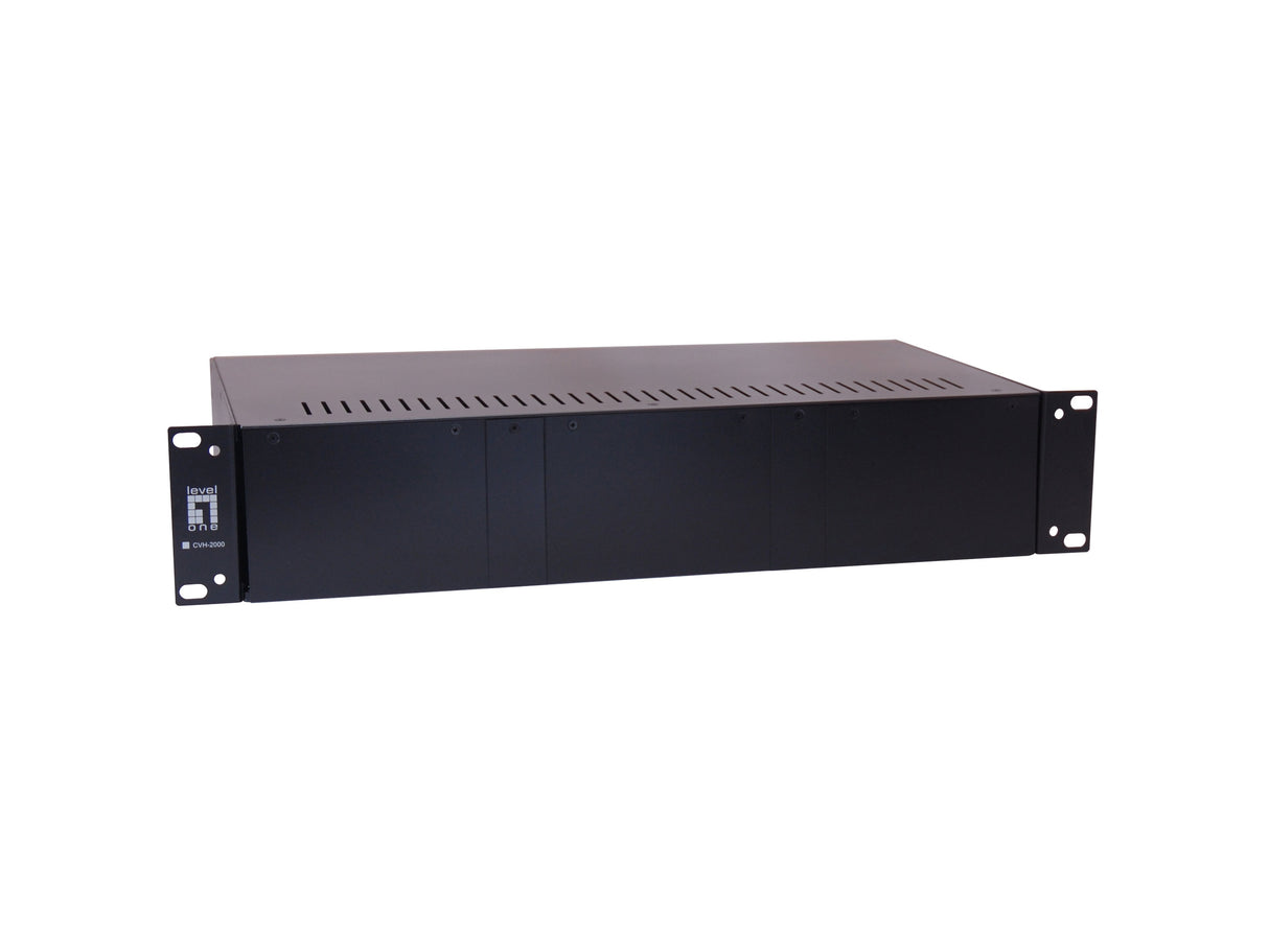 EAN 4015867185124 - LevelOne CVH-2000 chasis de red Negro imagen 1