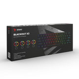 EAN 5901986049470 - Savio BLACKOUT X2 BLUE teclado Juego USB QWERTY Internacional de EE.UU. Negro imagen 7