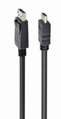 EAN 8716309080002 - Gembird DisplayPort - HDMI, 3m HDMI tipo A (Estándar) Negro imagen 1
