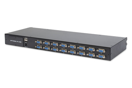 EAN 4016032450016 - Digitus DS-72211-3US consola de rack 48,3 cm (19") 1366 x 768 Pixeles Negro 1U imagen 4