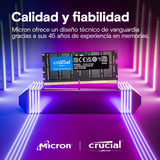 EAN 649528941220 - Crucial CT2K32G64C52CS5 módulo de memoria 64 GB 2 x 32 GB DDR5 6400 MT/s 262-pin SO-DIMM imagen 5