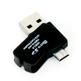 Platinet 4-En-1 Microsd 16gb + Lector Microusb Otg + Adaptador Pmmsd16cr4