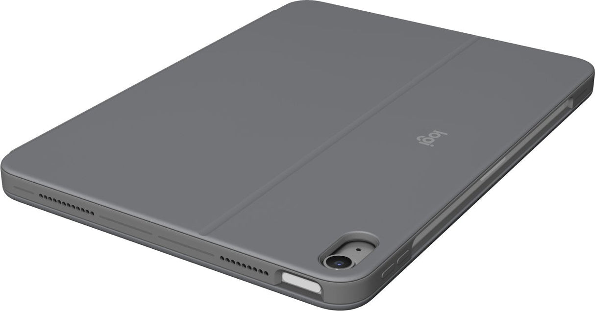 Logitech Combo Touch Caja De Teclado Y Folio Con Panel Táctil Luz Trasera Apple Smart Connector Qwerty Español Gris Oxford