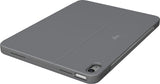 Logitech Combo Touch Caja De Teclado Y Folio Con Panel Táctil Luz Trasera Apple Smart Connector Qwerty Español Gris Oxford