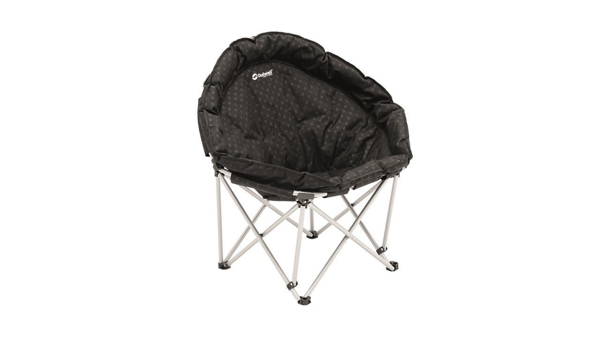 Outwell Casilda Silla De Camping 4 Pata(S) Negro, Plata