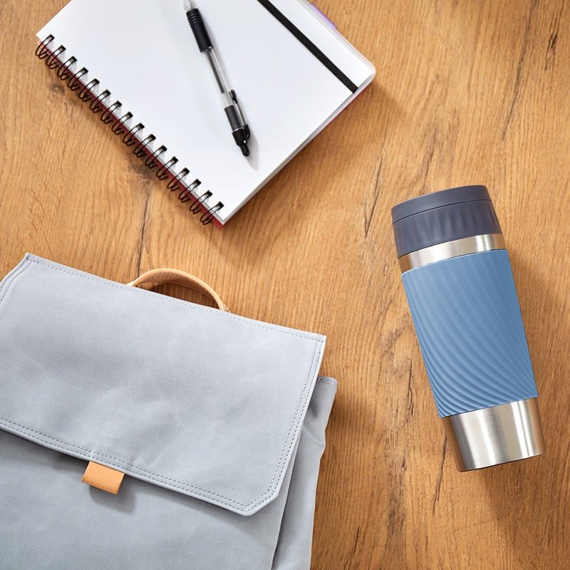 Emsa N2011800 Travel Mug Easy Twist Thermobecher, 0,36 L,