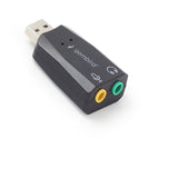 EAN 8716309100441 - Gembird SC-USB2.0-01 cambiador de género para cable 2 x 3.5mm Negro imagen 1