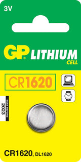 Pila Gp Batteries Lithium Cell Cr1620 Batería De Un Solo Uso Litio