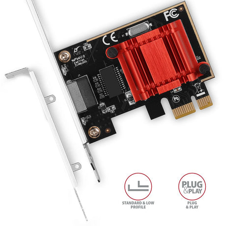 EAN 8595247906526 - Axagon PCEE-GIX adaptador y tarjeta de red Interno Ethernet 1000 Mbit/s imagen 3