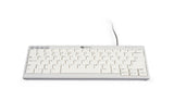 Bakkerelkhuizen Ultraboard 950 V2 Teclado Oficina Usb Qwerty Inglés Del Reino Unido Gris Oscuro, Gris Claro