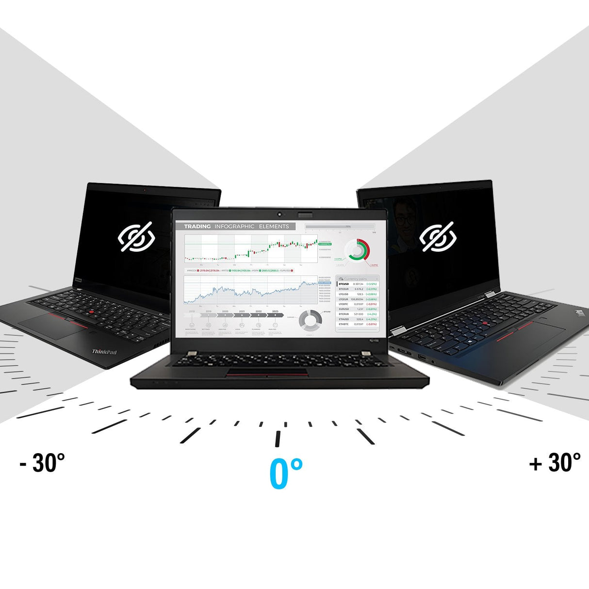 16.0 In Privacy Filter 16:10 For Laptop 344.5 X 215.6 Mm