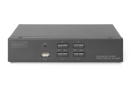EAN 4016032468639 - Digitus DS-12880 interruptor KVM Negro imagen 3