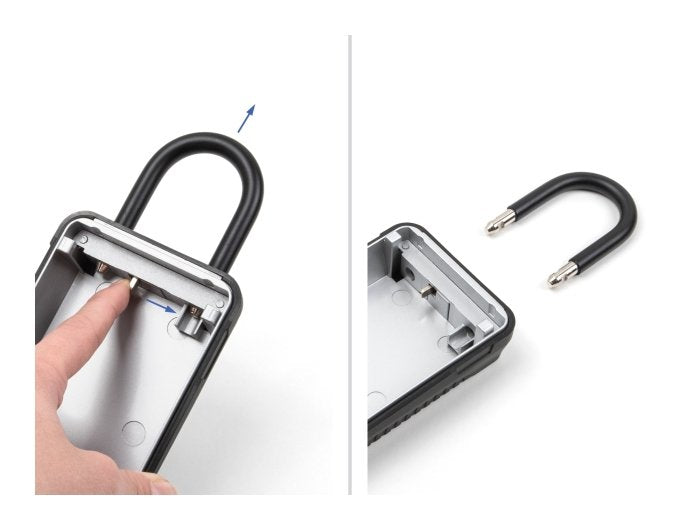 Caja Fuerte Delock 20933  Para Llaves Con Arco Para Guardar Llaves Con Cerradura De Combinación