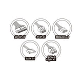 EAN 8435693103479 - Mars Gaming MPIII650 unidad de fuente de alimentación 20+4 pin ATX imagen 9