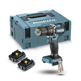 Makita Taladro Percutor Inalámbrico Dhp487raj, 18 Voltios Dhp487raj