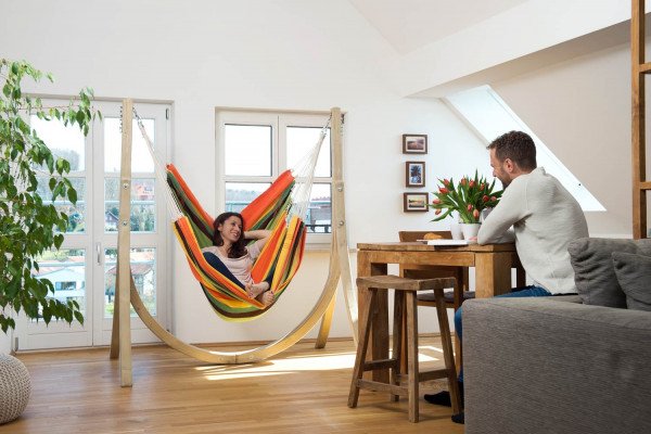 Silla Colgante Amazonas Brasil Gigante Esmeralda Az-2030330 (Verde Amarillo)