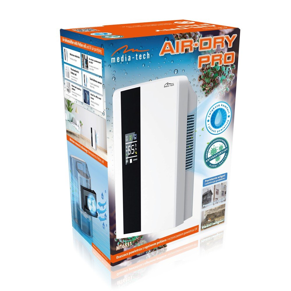 EAN 5906453165318 - Media-Tech Air-Dry Pro 2 L 65 W Blanco imagen 6