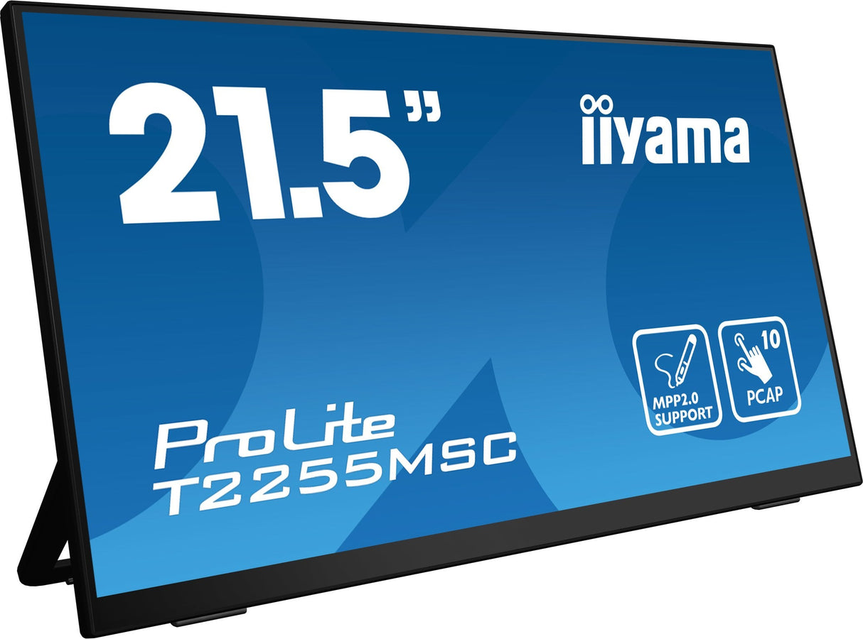 Monitor Iiyama 54.5cm 21,5" T2255msc-B1 16:9 M-Touch Hdmi+Usb Ips Retail