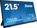 Monitor Iiyama 54.5cm 21,5" T2255msc-B1 16:9 M-Touch Hdmi+Usb Ips Retail