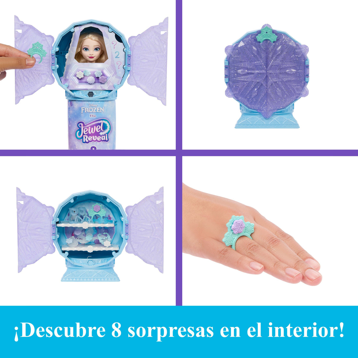Muñeca Elsa Reveal Frozen Disney