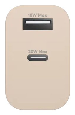 Dbramante1928 Re-Charge - Fuente De Alimentación - 20 Watt - 2 Puntos De Conexión De Salida (Usb-C, Usb)