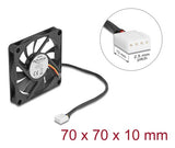 EAN 4043619673155 - DeLOCK 67315 sistema de refrigeración para ordenador Carcasa del ordenador Ventilador 7 cm Negro 1 pieza( imagen 3