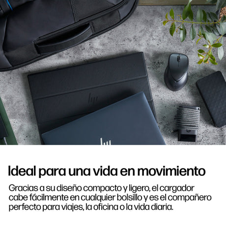 EAN 5715063638163 - HP 65W USB-C Laptop Charger adaptador e inversor de corriente Interior Negro imagen 6