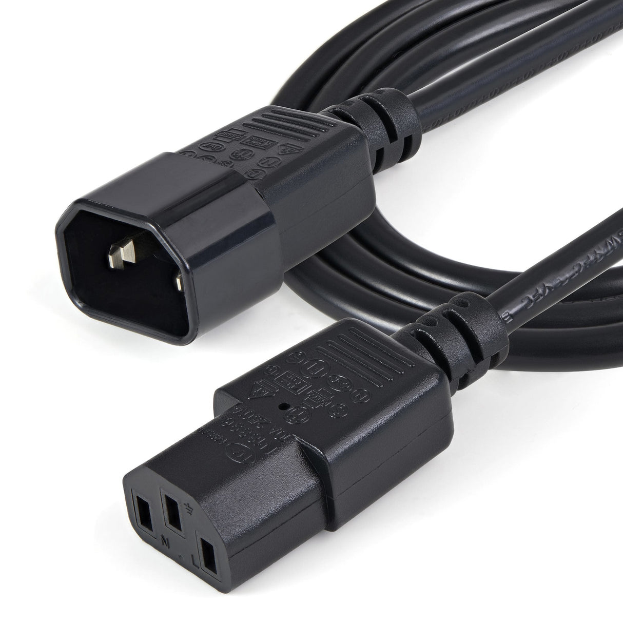 EAN 0065030855808 - StarTech.com PXT1001M cable de transmisión Negro C14 acoplador C13 acoplador imagen 4