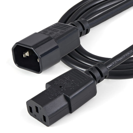 EAN 0065030855808 - StarTech.com PXT1001M cable de transmisión Negro C14 acoplador C13 acoplador imagen 4