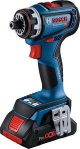 Bosch Professional Taladro/Destornillador Inalámbrico Gsr 18v-90 Fc Professional, 18 Voltios Azul/Negro, 2x Batería Procore18v 4.0ah, En L-Boxx 06019k6200