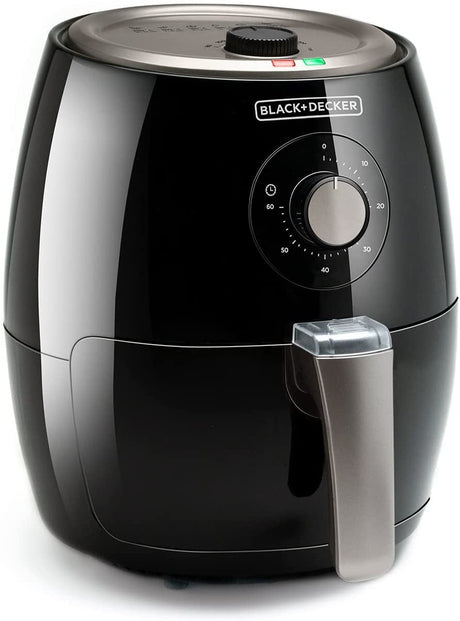 EAN 8432406730014 - Black & Decker BXAF2500E freidora Sencillo 2,5 L Independiente 1500 W Freidora de aire caliente Negro imagen 1
