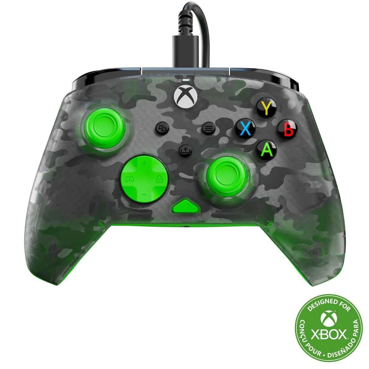 EAN 0840454400045 - Turtle Beach Rematch Core Negro, Verde, Gris USB Gamepad PC, Xbox, Xbox One, Xbox Series S, Xbox Series X imagen 1