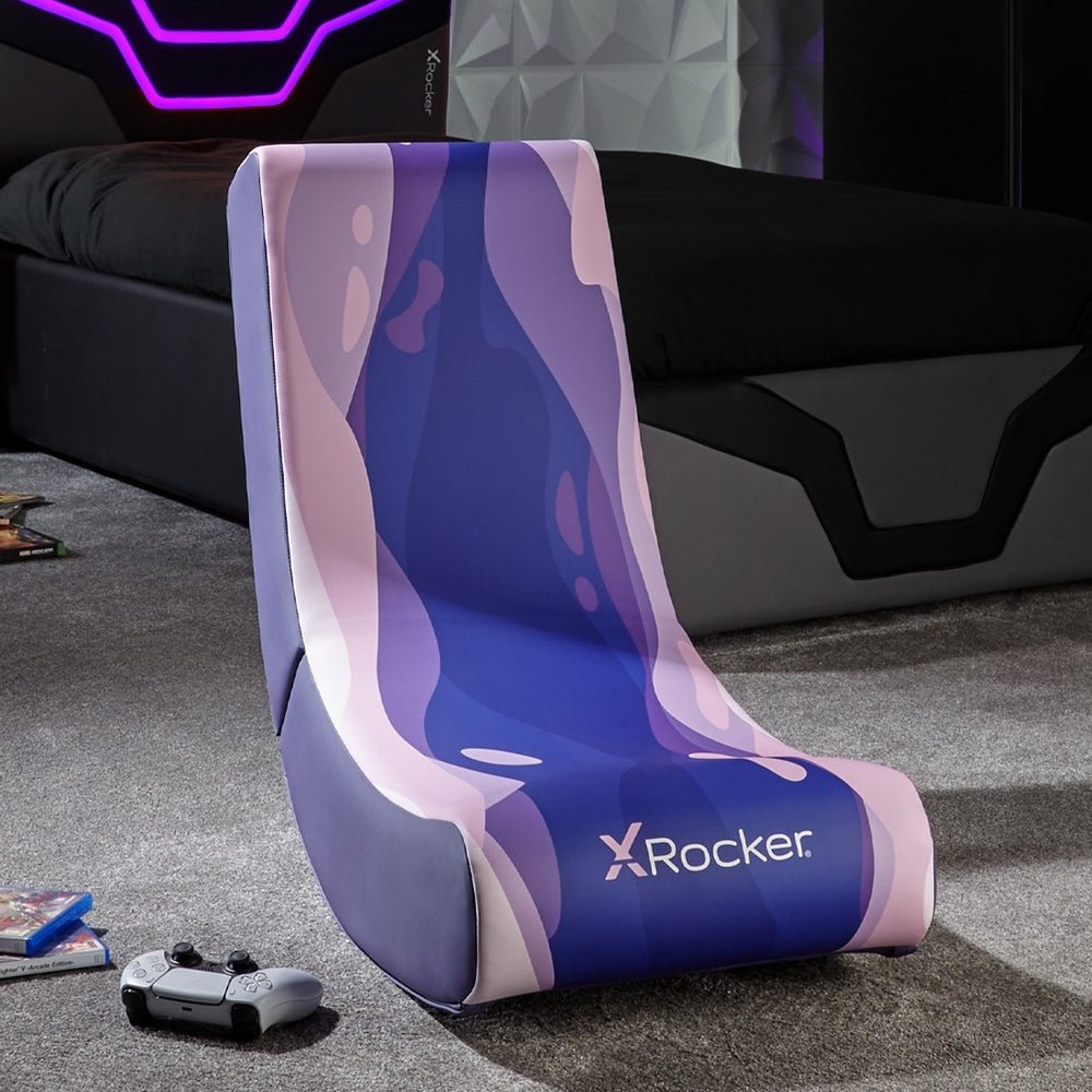 X Rocker 2022084 Silla Para Videojuegos Silla Gaming Asiento Acolchado Tapizado Rosa