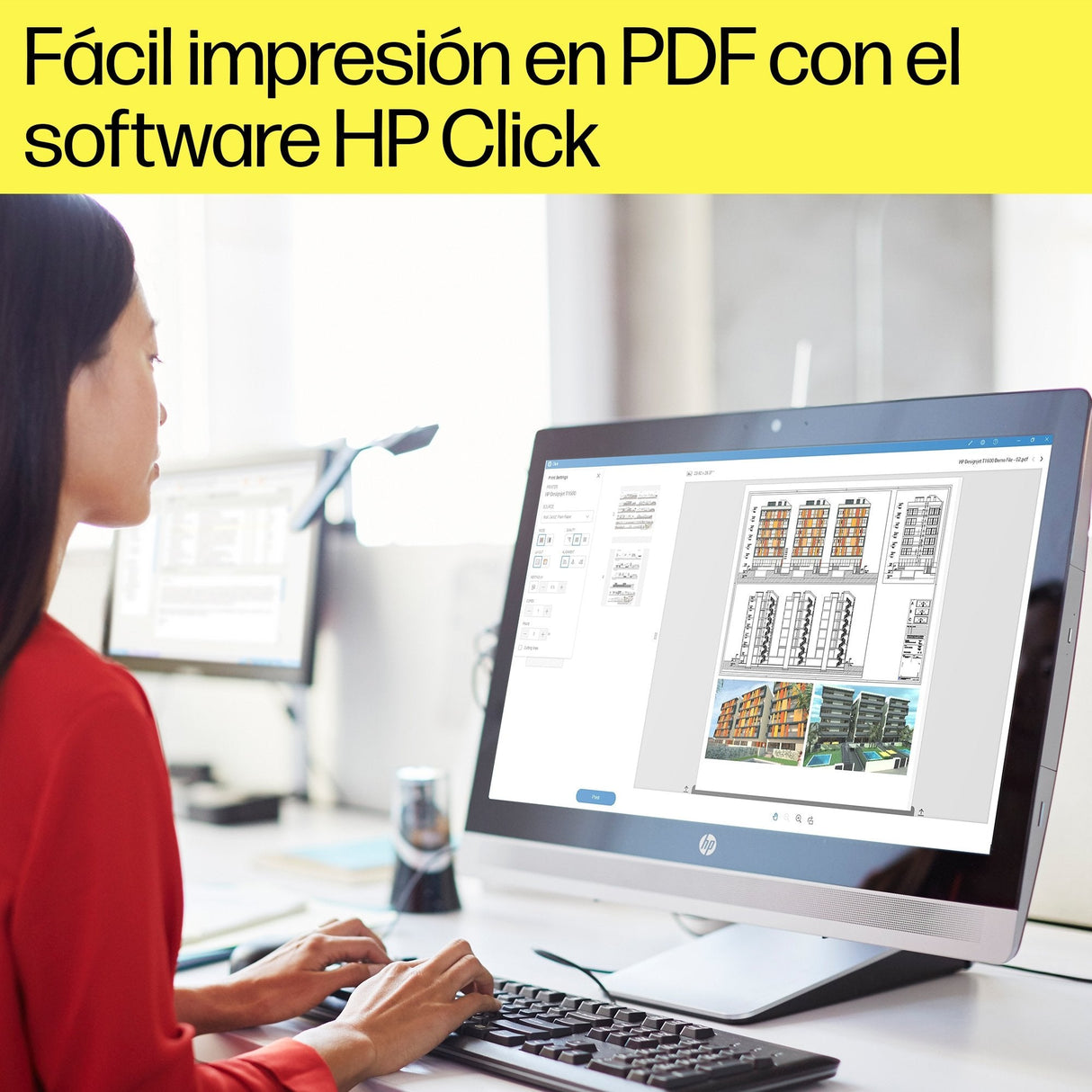 Impresora Hp Designjet T1600dr Postscript De 36 Pulgadas