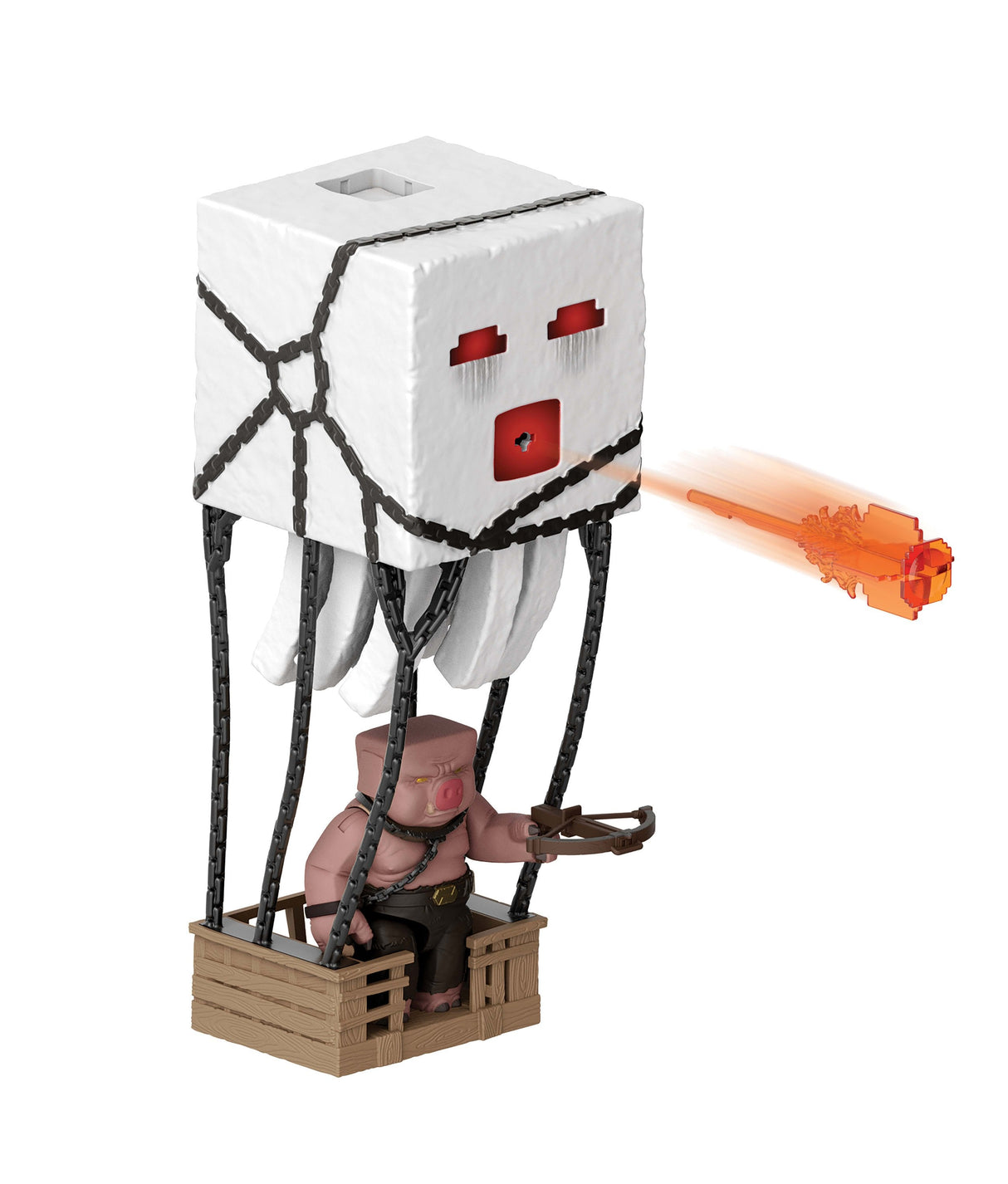Figura Ghast Lanza El Ataque Fantasma Minecraft La Pelicula 25cm