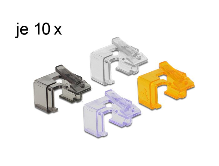 Delock Clip De Reparación Rj45  40 Piezas Set 2 - 86422